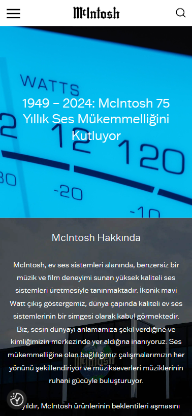 75 YILLIK SES MÜKEMMELLİĞİNİ KUTLUYOR